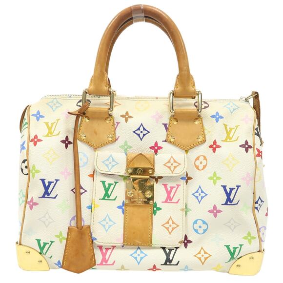💎✨BEAUTIFUL✨💎 Authentic LOUIS VUITTON Speedy 30 Multicolor Handbag - Picture 2 of 6